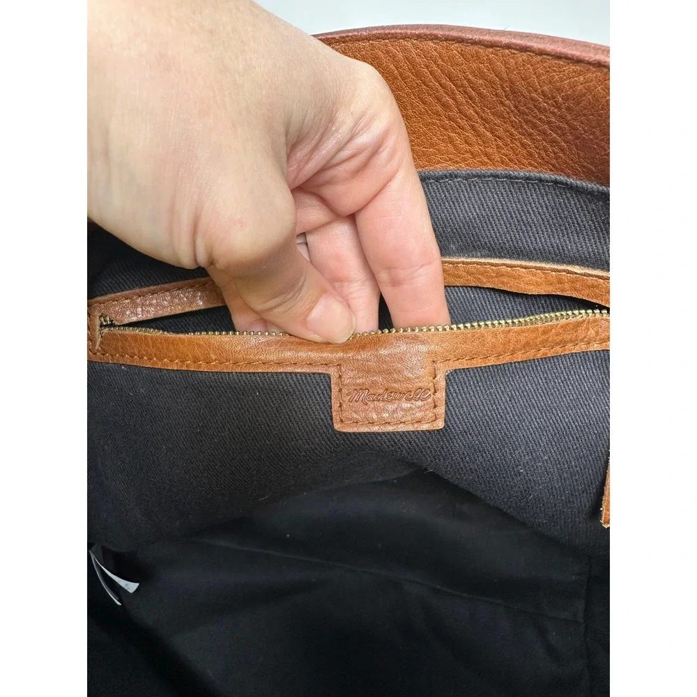 Madewell The Medium Transport Tote Printed Calf Hair Edition